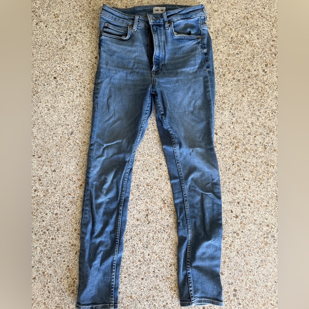 H&M x LEE Women's Blue Skinny Jeans